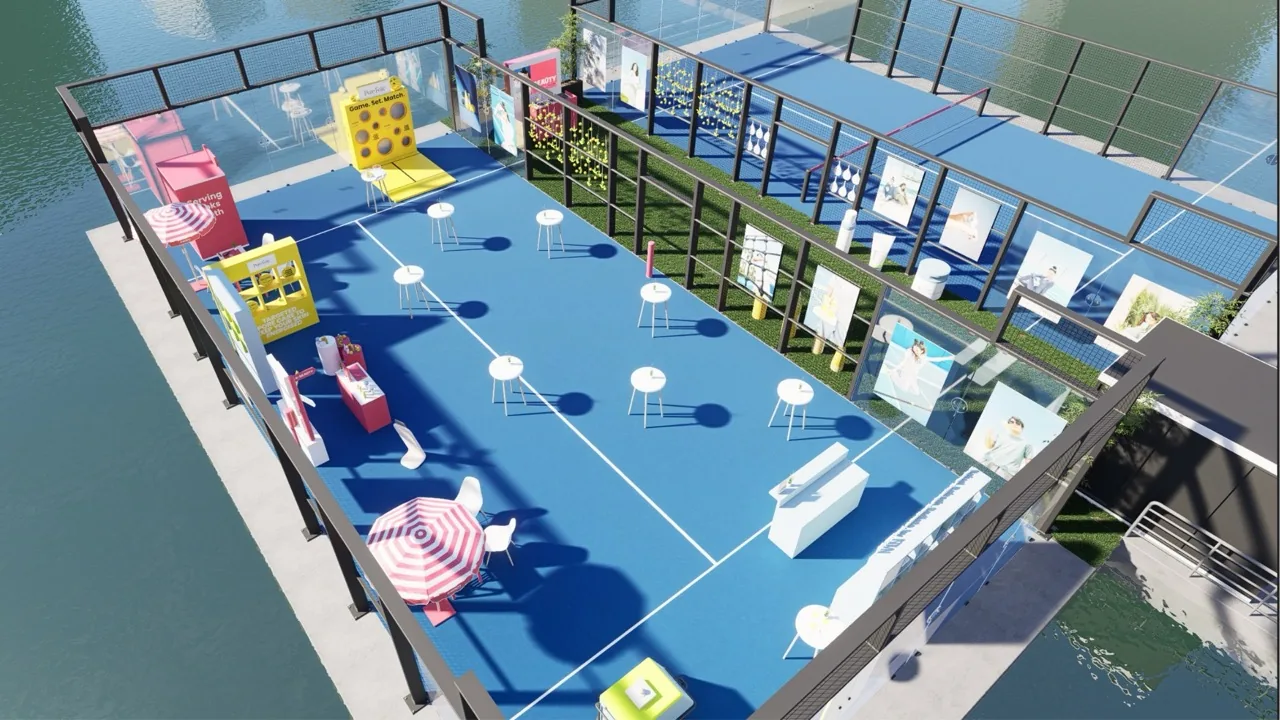 Corporate events Dubai padel